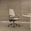 Rufina Executive Office Chair – PU Leather Mid-Back | AED 1200