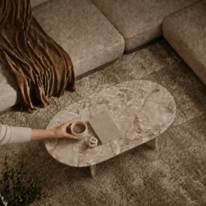 Savona Coffee Table UAE | Luxury Marble Accent Table