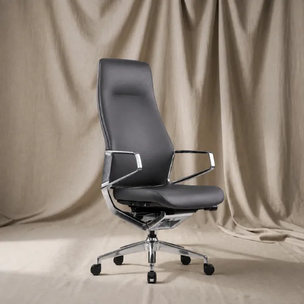 Stelina Office Chair | Leather Executive Chair with Synchro Tilt