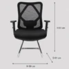 Staly Mesh Office Chair - Ergonomic & Breathable | 750