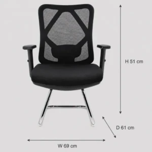 Staly Mesh Office Chair - Ergonomic & Breathable | 750