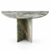 Verona Console Table UAE | Demi-Lune Marble Console