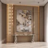 Lumi Marble Console Table | 200 cm Natural Stone Furniture