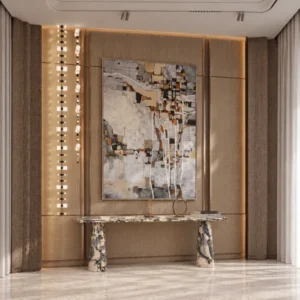 Lumi Marble Console Table | 200 cm Natural Stone Furniture