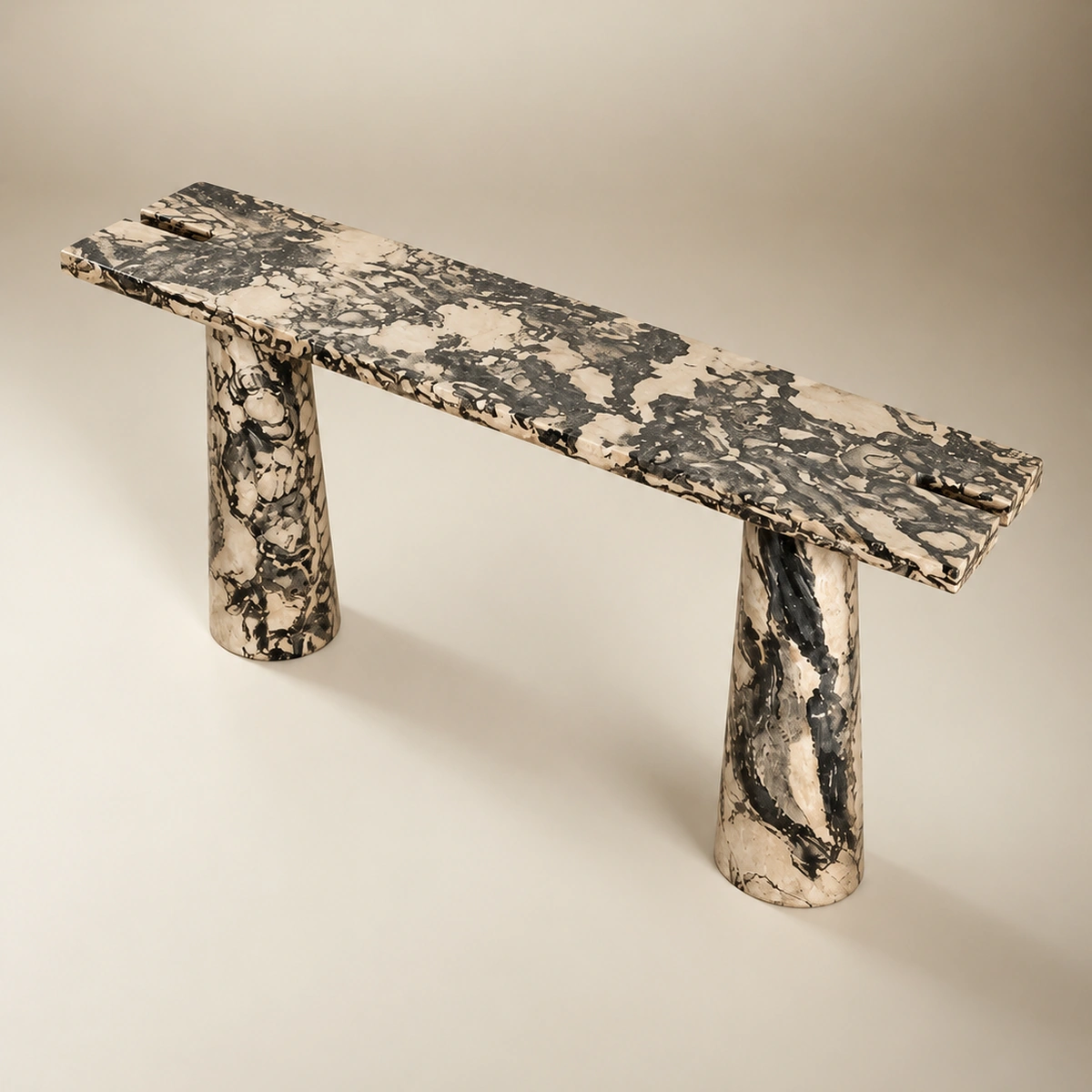 Lumi Marble Console Table | 200 cm Natural Stone Furniture