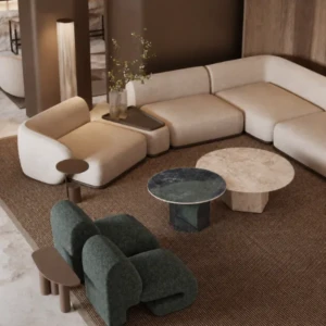 Roccia Coffee Table | Sculptural Marble Design