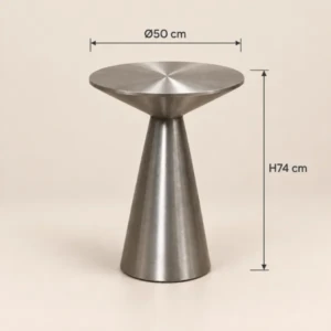 Silvia Coffee Table | Sculptural Iron Side Table