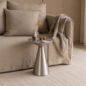 Silvia Coffee Table | Sculptural Iron Side Table