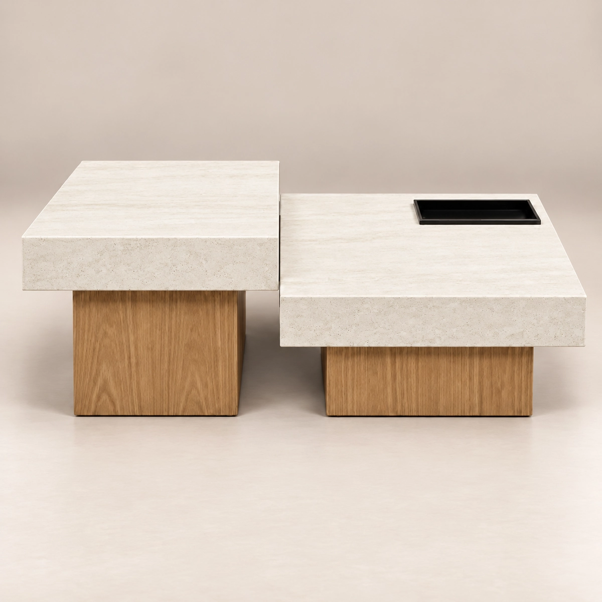 Terrace Coffee Table | Sintered Stone & Wood Design
