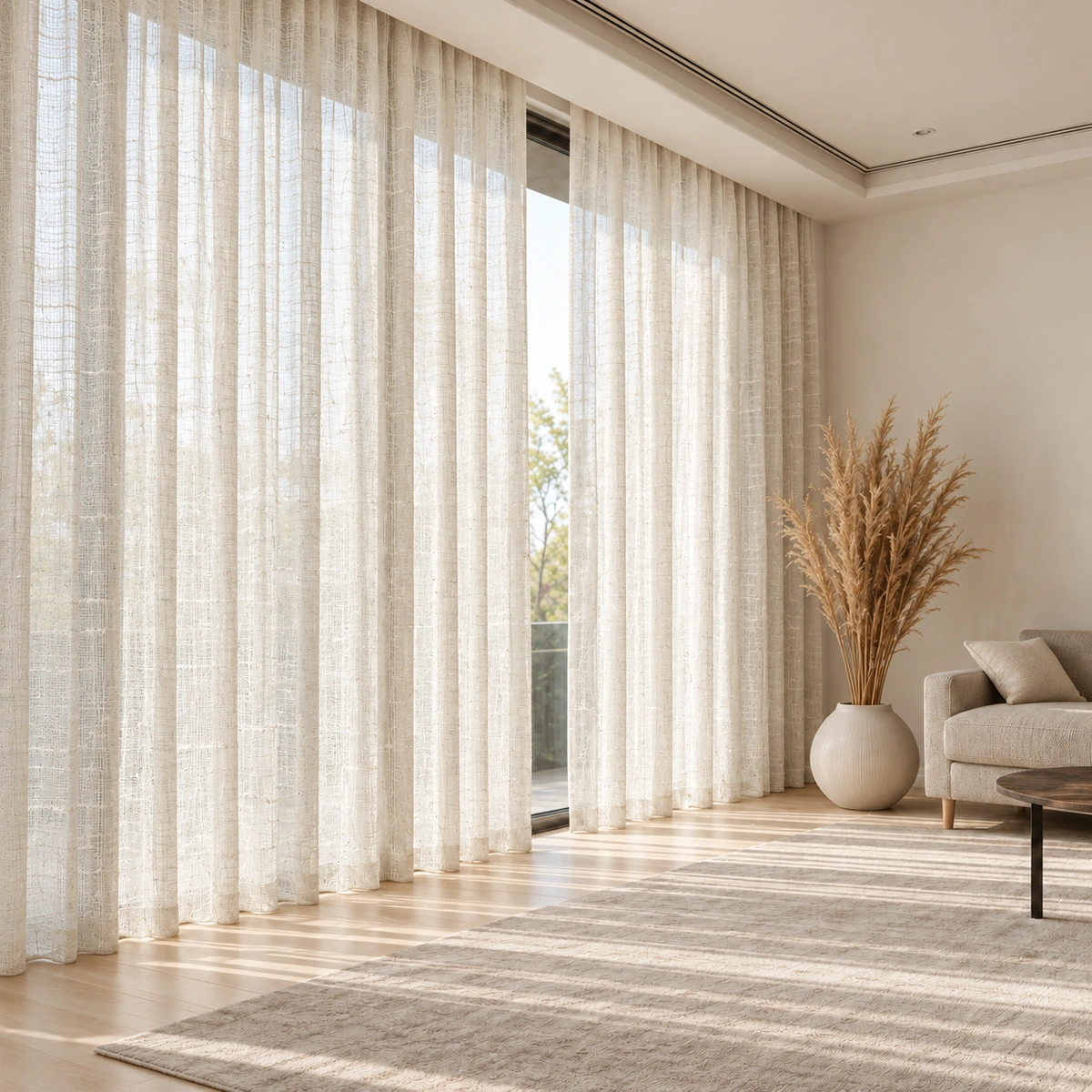 Ayla Sheer Curtain – Light, Bright and Beautifully Textured