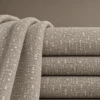 CALIA Curtain Fabric UAE | Warm Taupe and Cream Texture