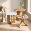 CLOWY THREE SIDE TABLE SET - luxury furniture Dubai UAE