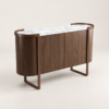 Zara Buffet Cabinet with Curved Design | Majestic Home