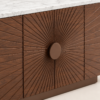 Rena Sunburst Buffet Cabinet in UAE | Majestic Home