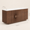 Rena Sunburst Buffet Cabinet in UAE | Majestic Home