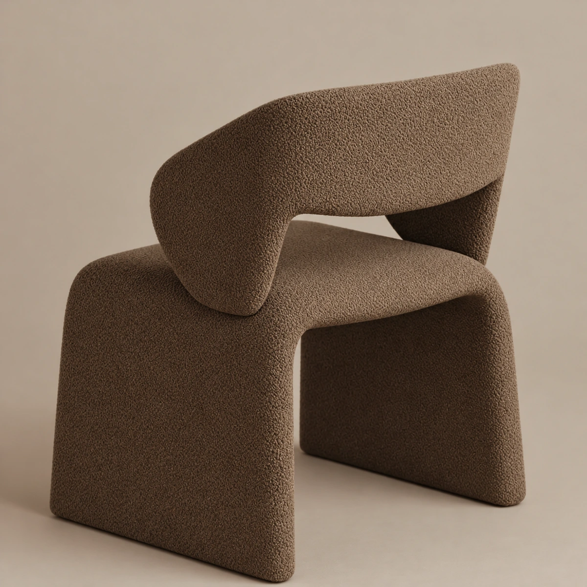 Sofa Bold Brown Velvet Leisure Chair | Majestic Home UAE