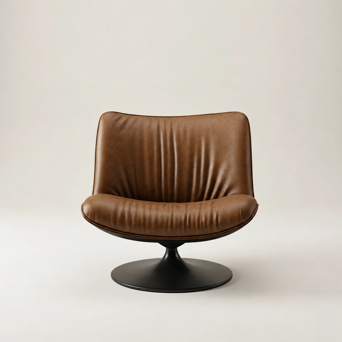 Ivora Warm Brown Swivel Chair