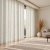 Livie Ivory Textured Curtain Fabric for UAE Interiors