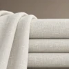 Livie Curtains - Ivory and Oatmeal Texture - luxury furniture Dubai UAE