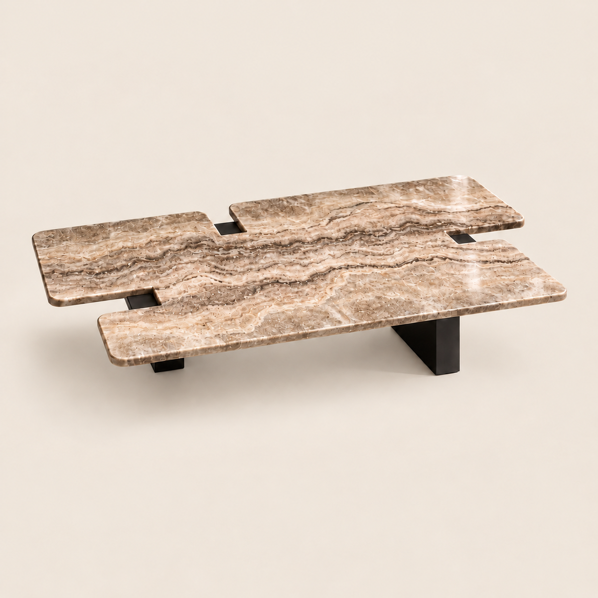 Marlow Coffee Table – a Sculptural Centerpiece