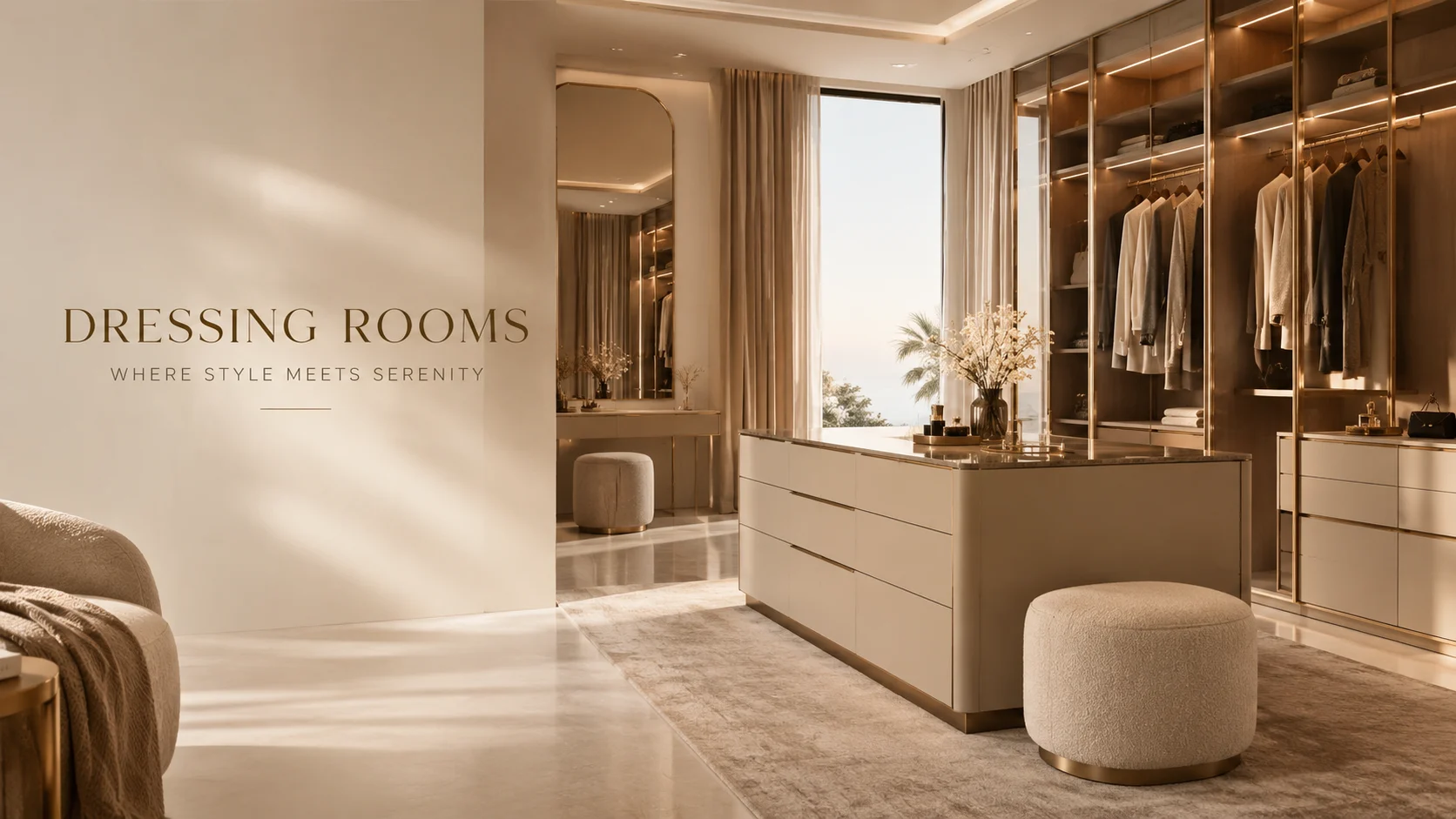 dressing room - luxury furniture Dubai UAE