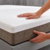 LUELLA Mattress UAE | White Top & Brown Border