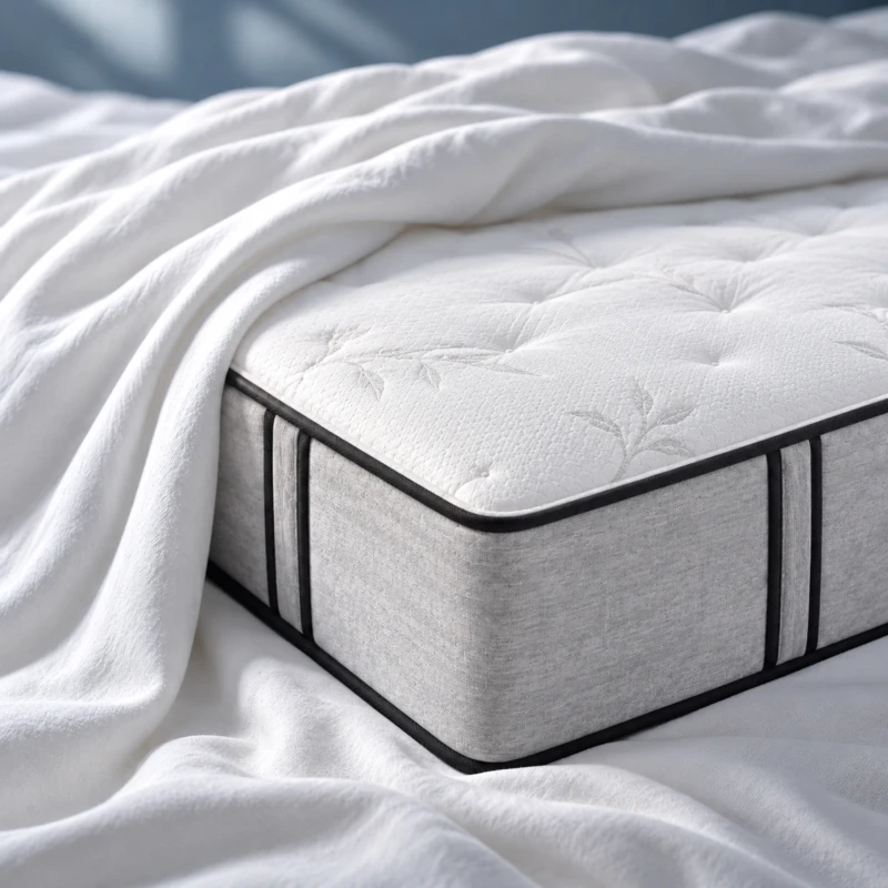 AMALIA Mattress UAE | White & Silver-Gray Design
