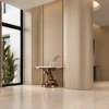SPIRALE BROWN METAL FRAME & SINTERED STONE CONSOLE TABLE - luxury furniture Dubai UAE