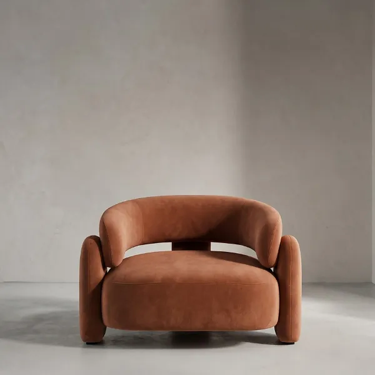 Valora Tangerine Arm Chair